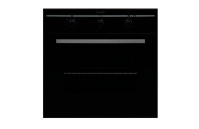 Indesit FIM31KAB Single Electric Fan Oven - Black